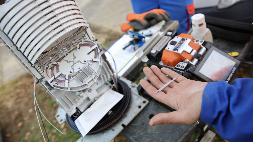 Supervision chantier fibre optique