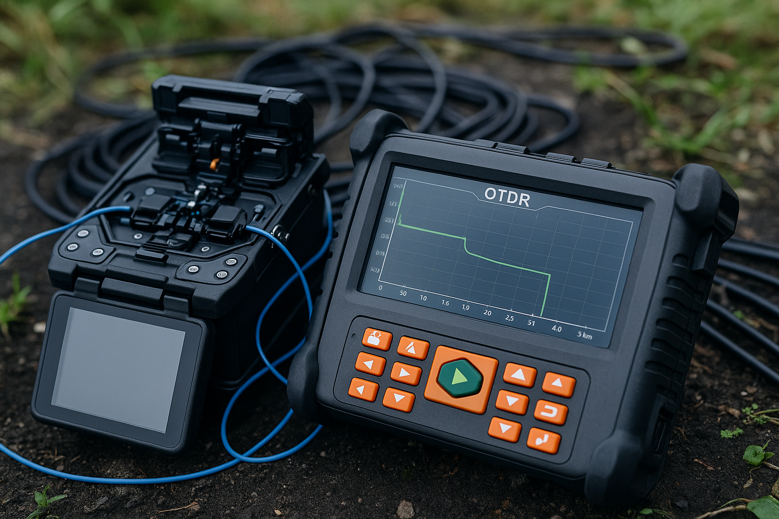 Test OTDR contrôle qualité